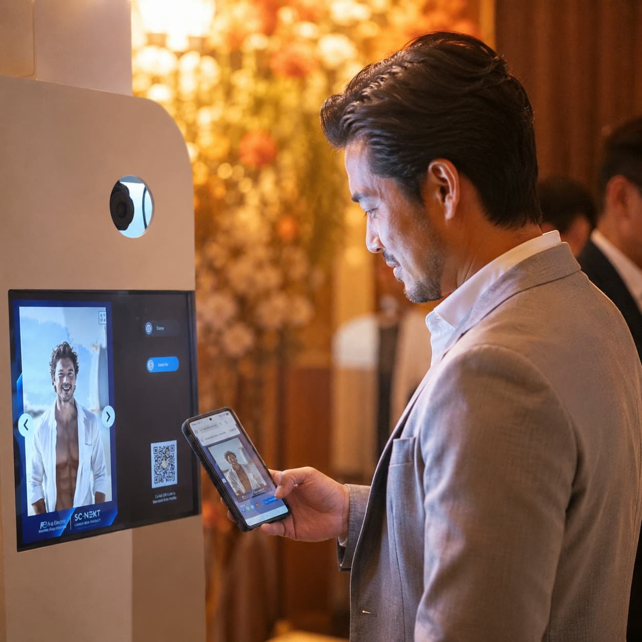 AI Face Swap Booth — เช่า Photo Booth สำหรับงานองค์กร/งานประชุม