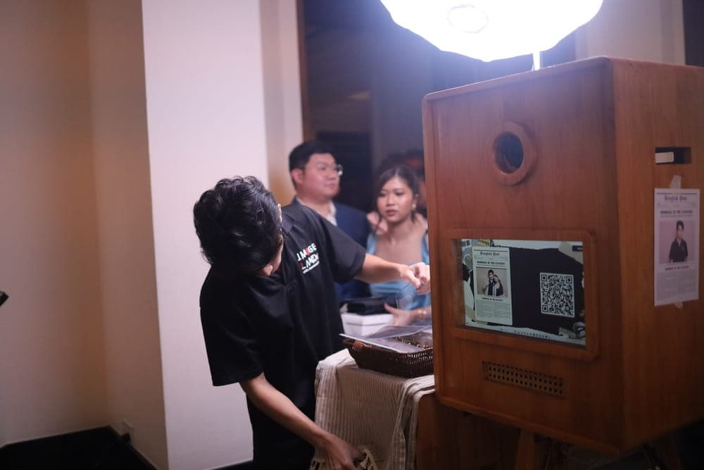 ตัวอย่างบูธถ่ายรูป MIMAGE ในงานจริง